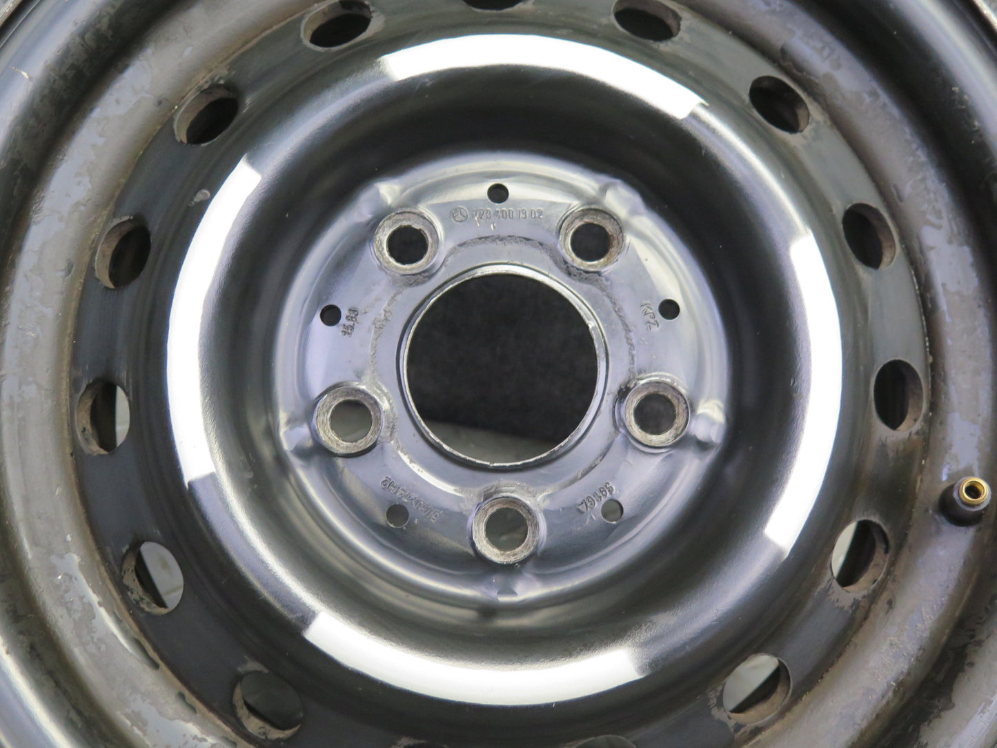 74-85 Mercedes W123 Factory 14" R14 Alloy Wheel Rim 14x5.5J ET30 1234001302 OEM