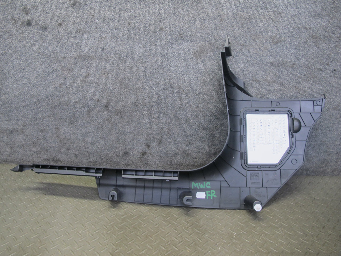 11-15 Mini Cooper R60 R61 Set of 2 Front Lateral Scuff Lower Kick Trim Panel OEM