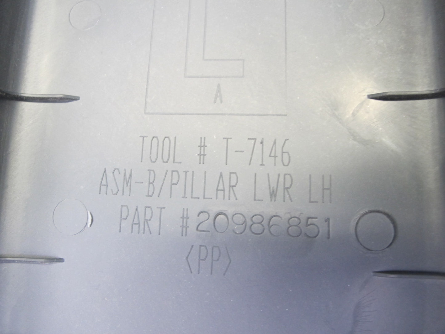 2010-2014 Cadillac Escalade Interior B Pillar Left & Right Lower Trim Panel Set