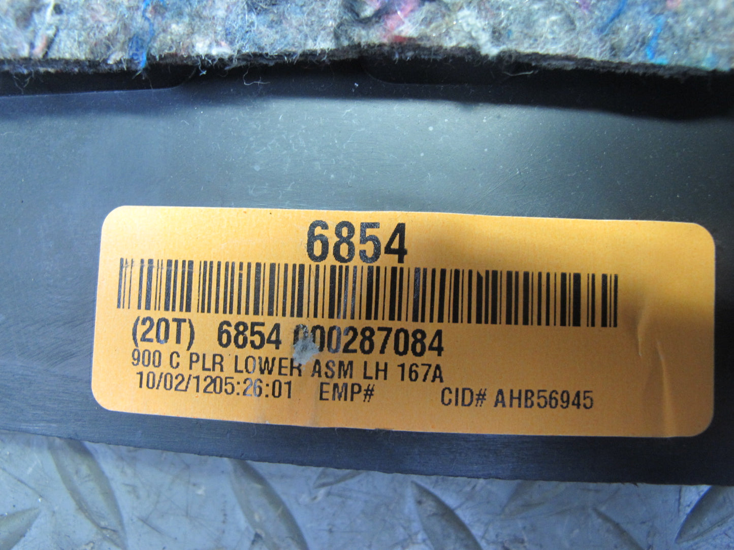 2010-2014 Cadillac Escalade Interior B Pillar Left & Right Lower Trim Panel Set