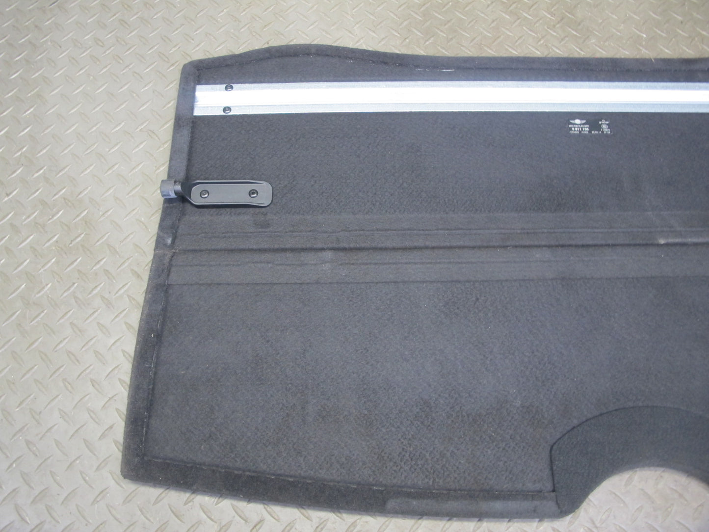 12-15 Mini Cooper S R60 Countryman Rear Second Trunk Cargo Cover 9811136 OEM