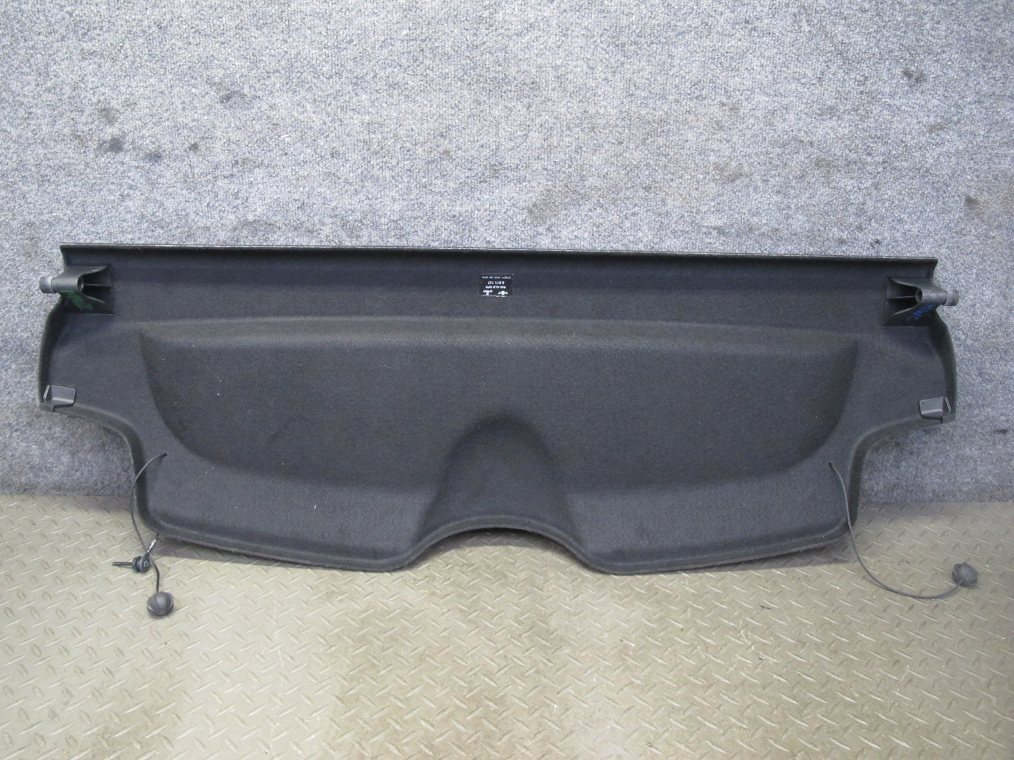 13-15 Mini Cooper S R60 Countryman Rear Parcel Shelf Cargo Cover 9811137 OEM