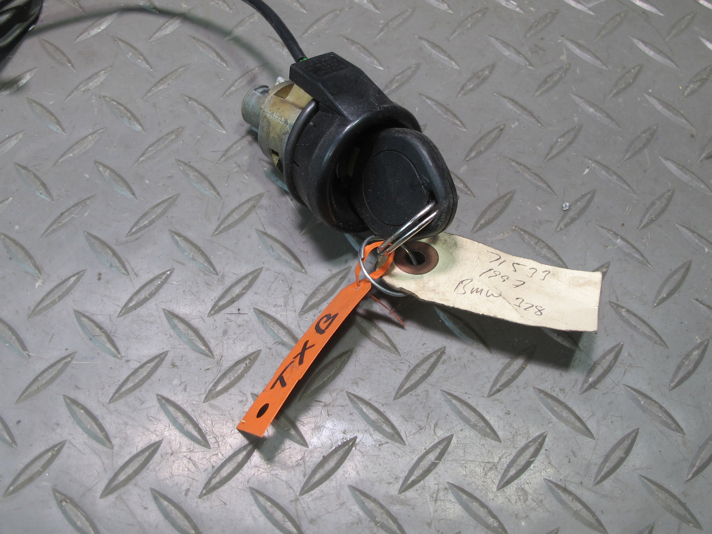 1997 BMW E36 328iC M52 Engine ECU DME EWS Module Door Lock Cylinder KEY Set OEM