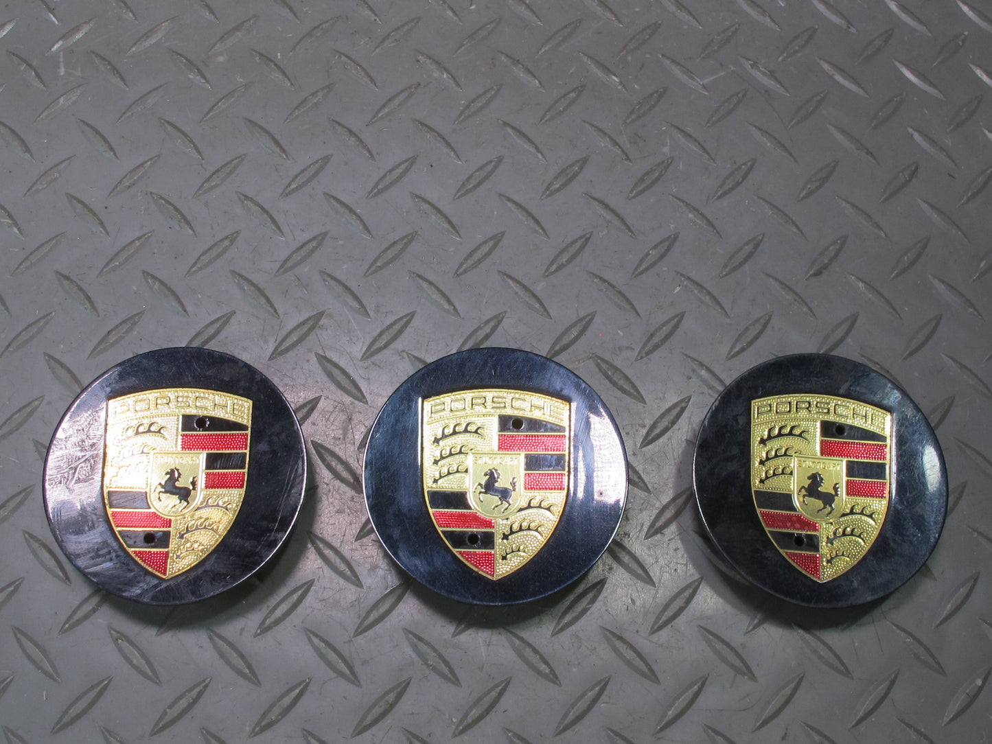 2017-2023 Porsche Panamera 971 Wheel Hub Center Cap Cover 9P1601147 Set of 3