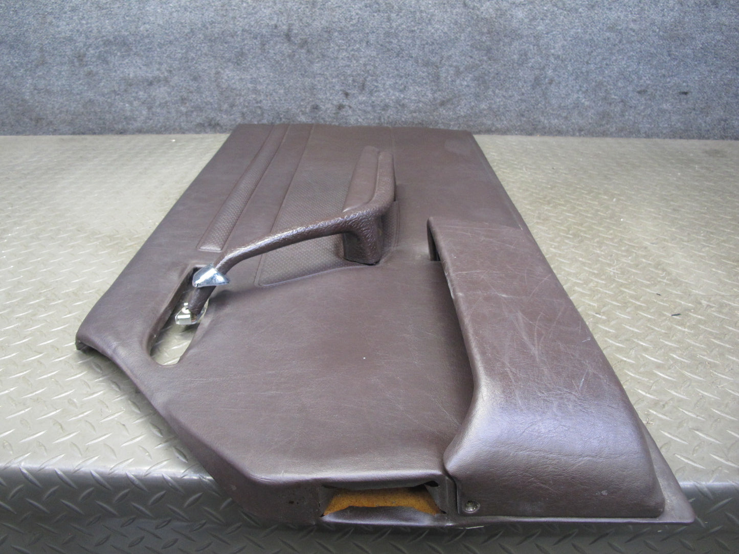 73-85 Mercedes R107 Convert Left & Right Door Interior Panel Chrome Trim Set OEM