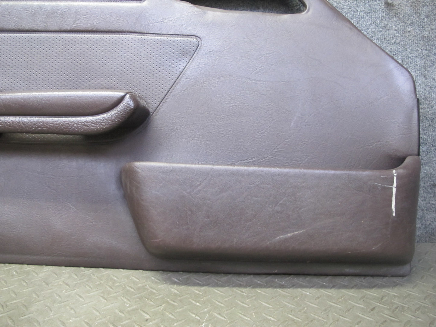 73-85 Mercedes R107 Convert Left & Right Door Interior Panel Chrome Trim Set OEM