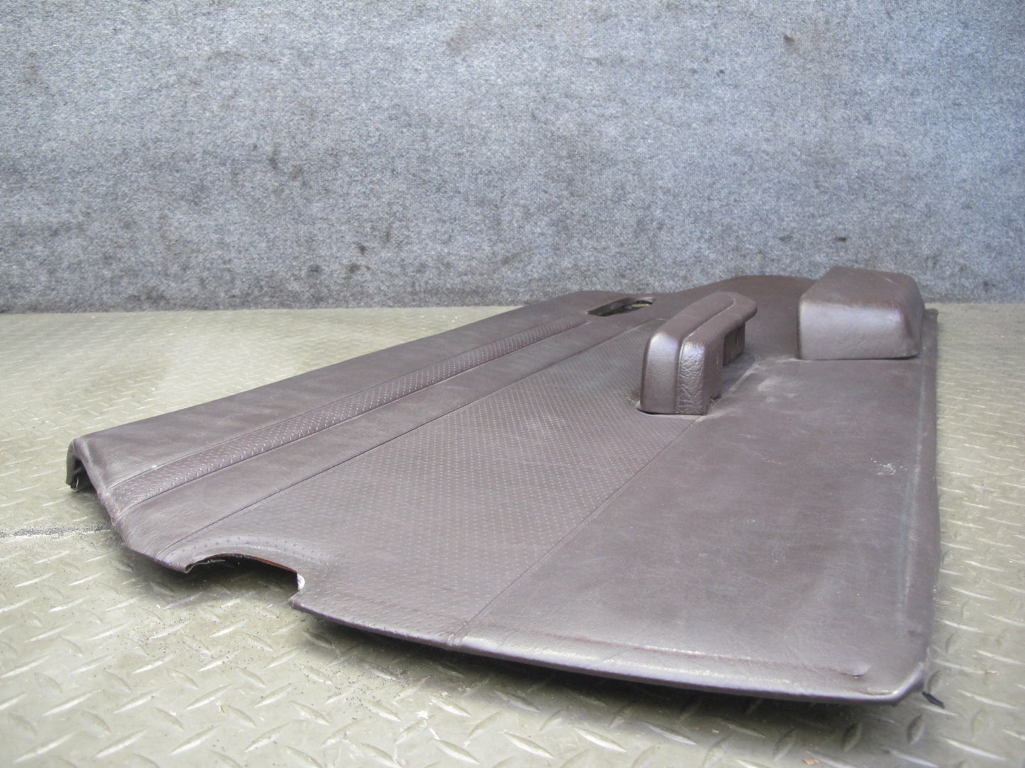 73-85 Mercedes R107 Convert Left & Right Door Interior Panel Chrome Trim Set OEM