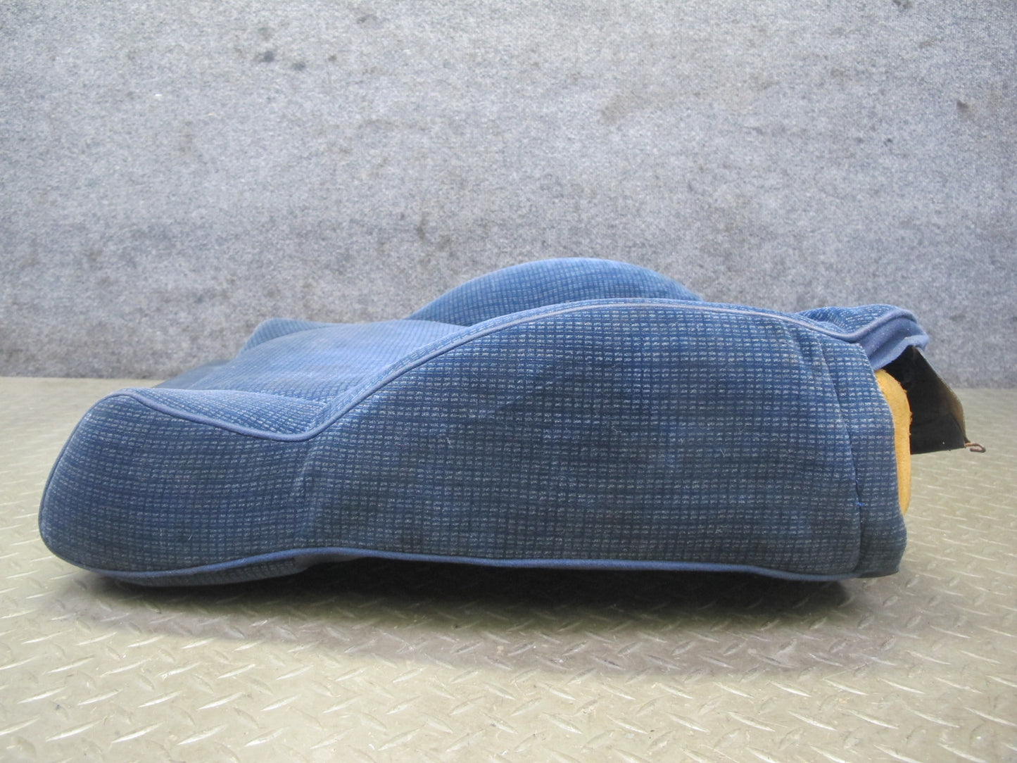 85-89 Toyota MR2 AW15 Front Right Velour Seat Backrest Upper Cushion Blue OEM