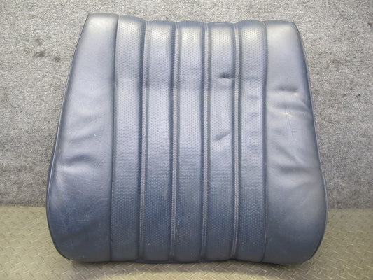 82-83 Mercedes W123 240D Front Righ Seat Upper Leather Cushion Blue OEM