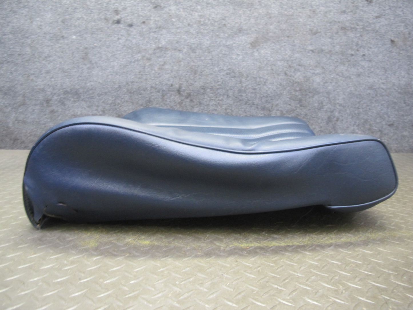 82-83 Mercedes W123 240D Front Righ Seat Upper Leather Cushion Blue OEM
