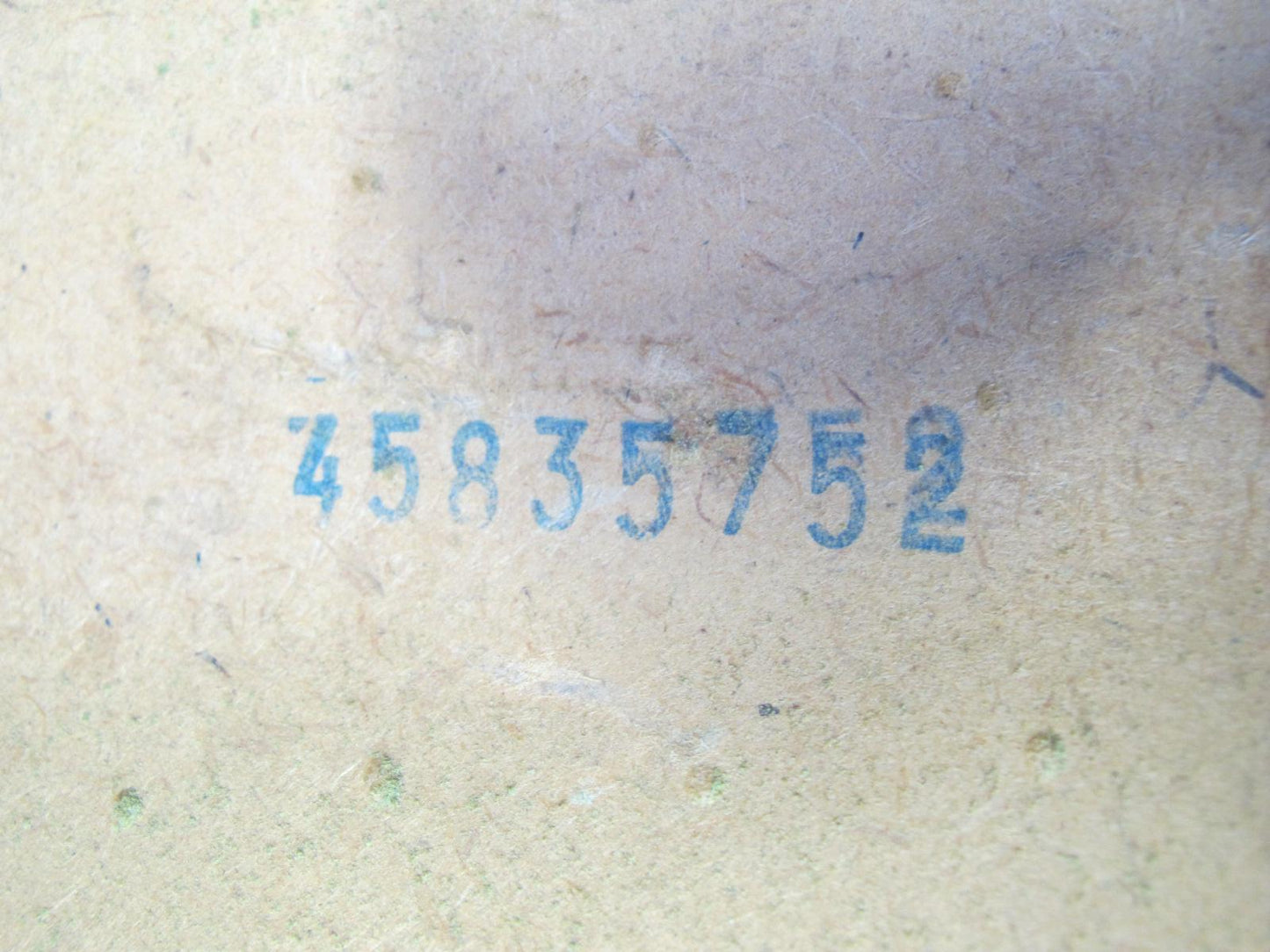 82-85 Mercedes W123 300D 240D Front Right Seat Back Trim Cover Panel Blue OEM