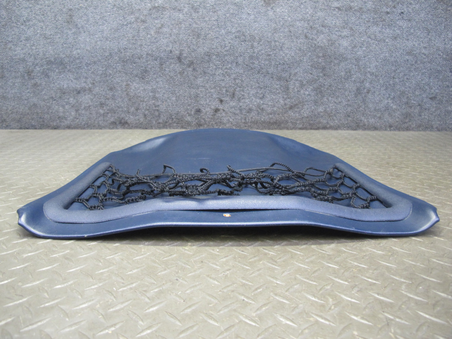 82-85 Mercedes W123 300D 240D Front Right Seat Back Trim Cover Panel Blue OEM