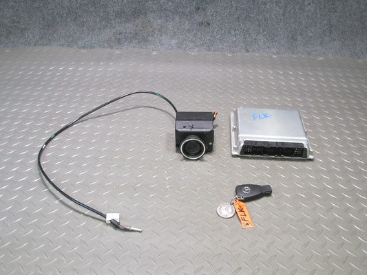 2006 Mercedes R171 SLK55 AMG 5.5L M113 ECM ECU Ignition Switch KEY Set 70K OEM