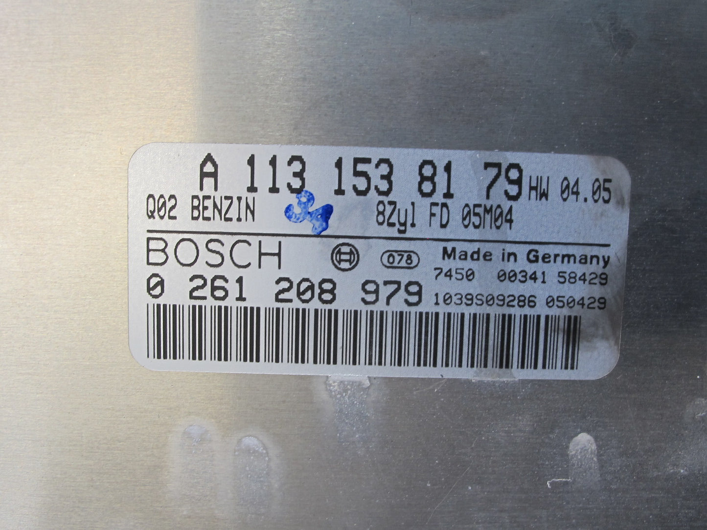 2006 Mercedes R171 SLK55 AMG 5.5L M113 ECM ECU Ignition Switch KEY Set 70K OEM