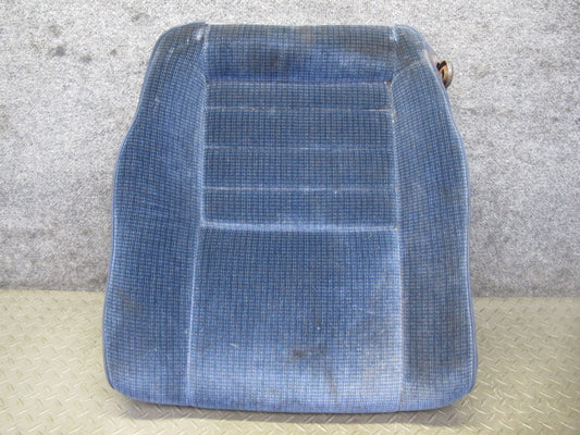 85-89 Toyota MR2 AW15 Front Right Velour Seat Lower Bottom Cushion Blue OEM