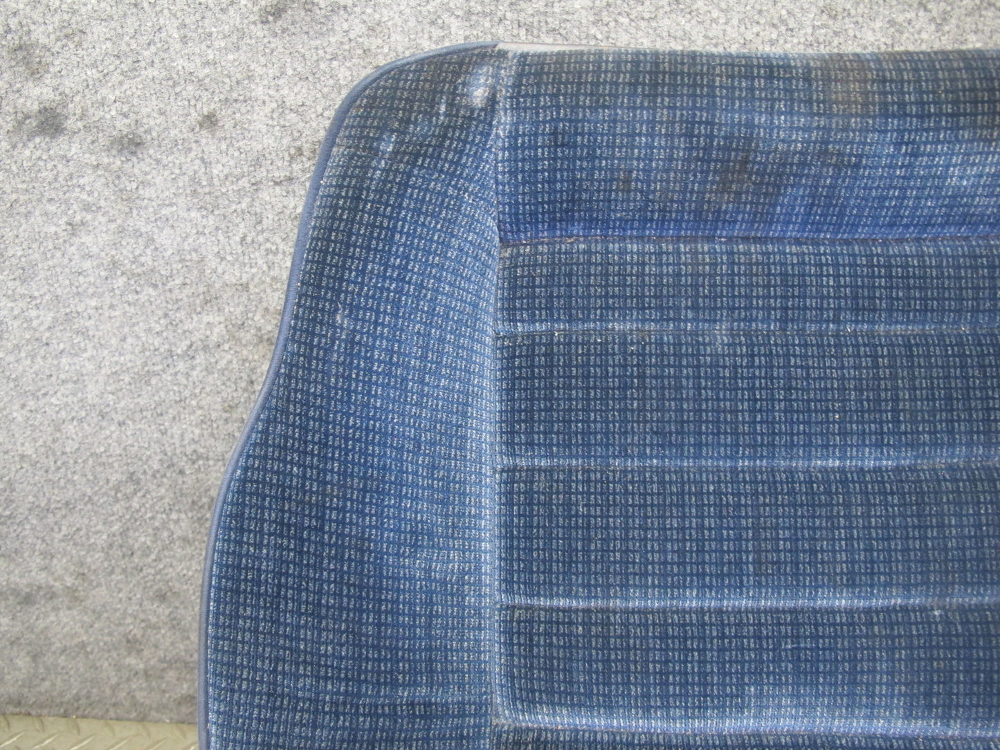 85-89 Toyota MR2 AW15 Front Right Velour Seat Lower Bottom Cushion Blue OEM