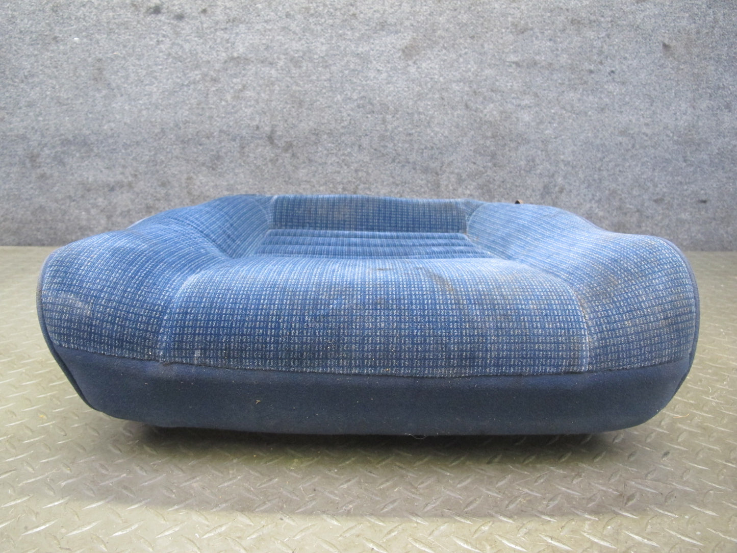 85-89 Toyota MR2 AW15 Front Right Velour Seat Lower Bottom Cushion Blue OEM