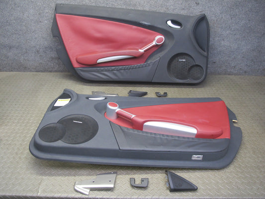05-07 Mercedes SLK55 AMG R171 Set of 2 Door Interior Trim Cover Panel 70K OEM