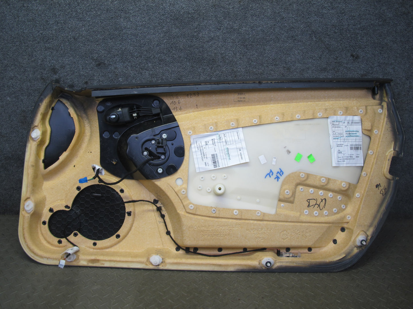 05-07 Mercedes SLK55 AMG R171 Set of 2 Door Interior Trim Cover Panel 70K OEM