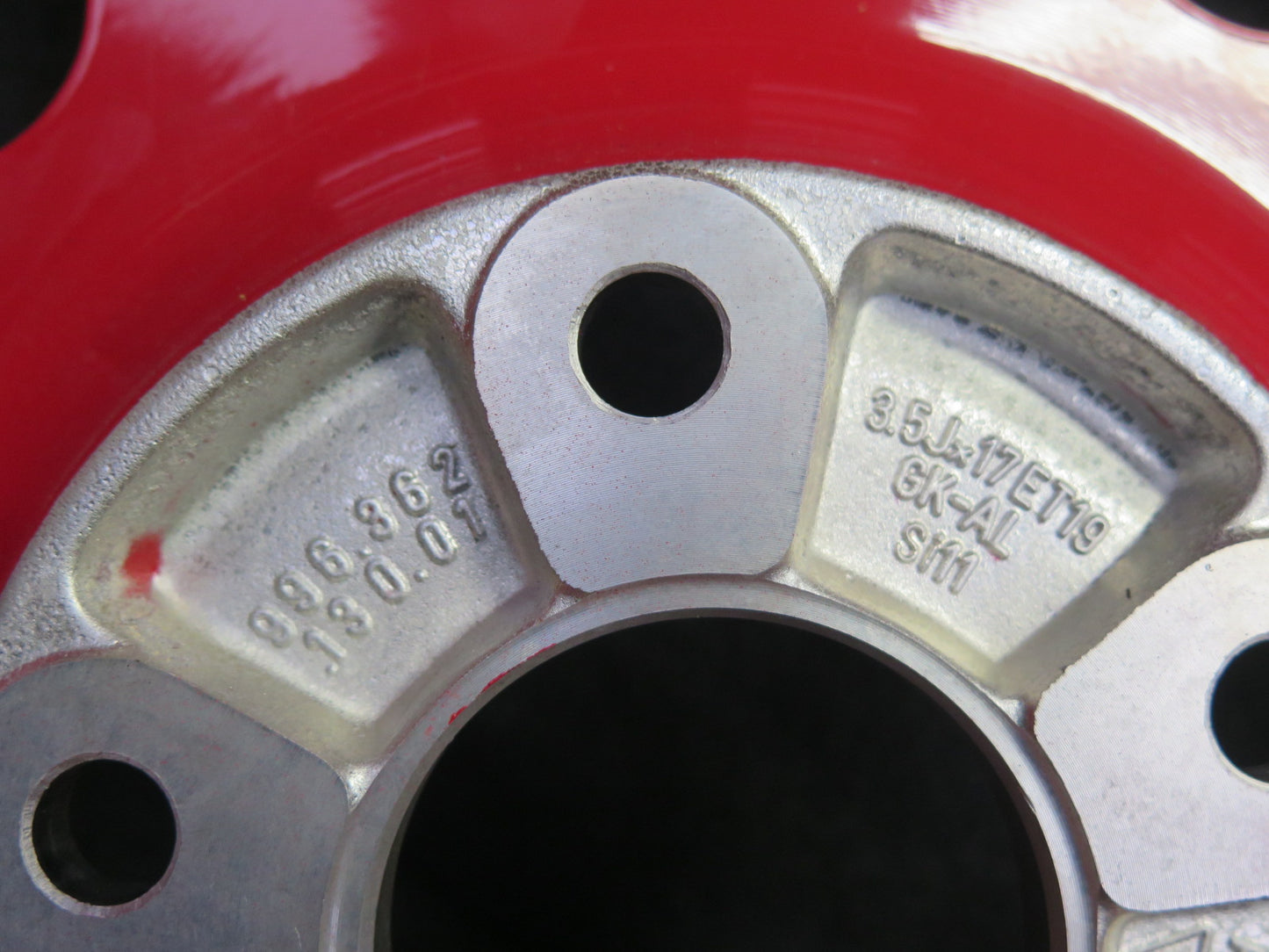 97-04 Porsche Boxster 986 Emergency Spare Tire Wheel 17x3.5 ET19 Conti 105/95