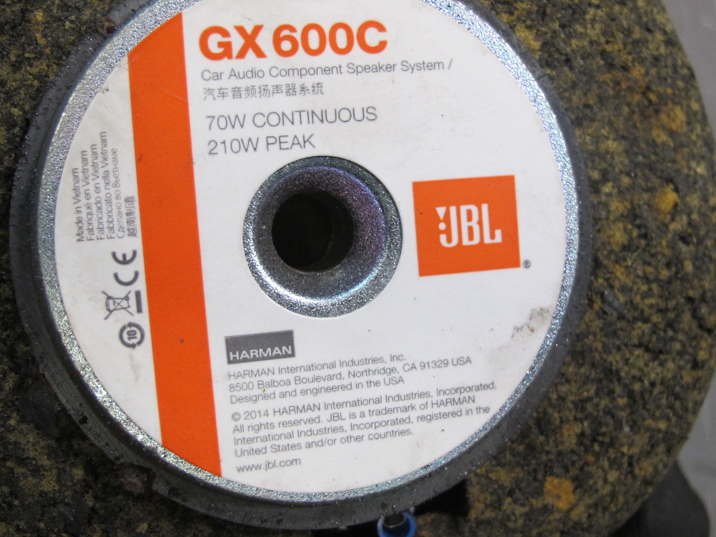 Set of 2 JBL GX600C Speaker