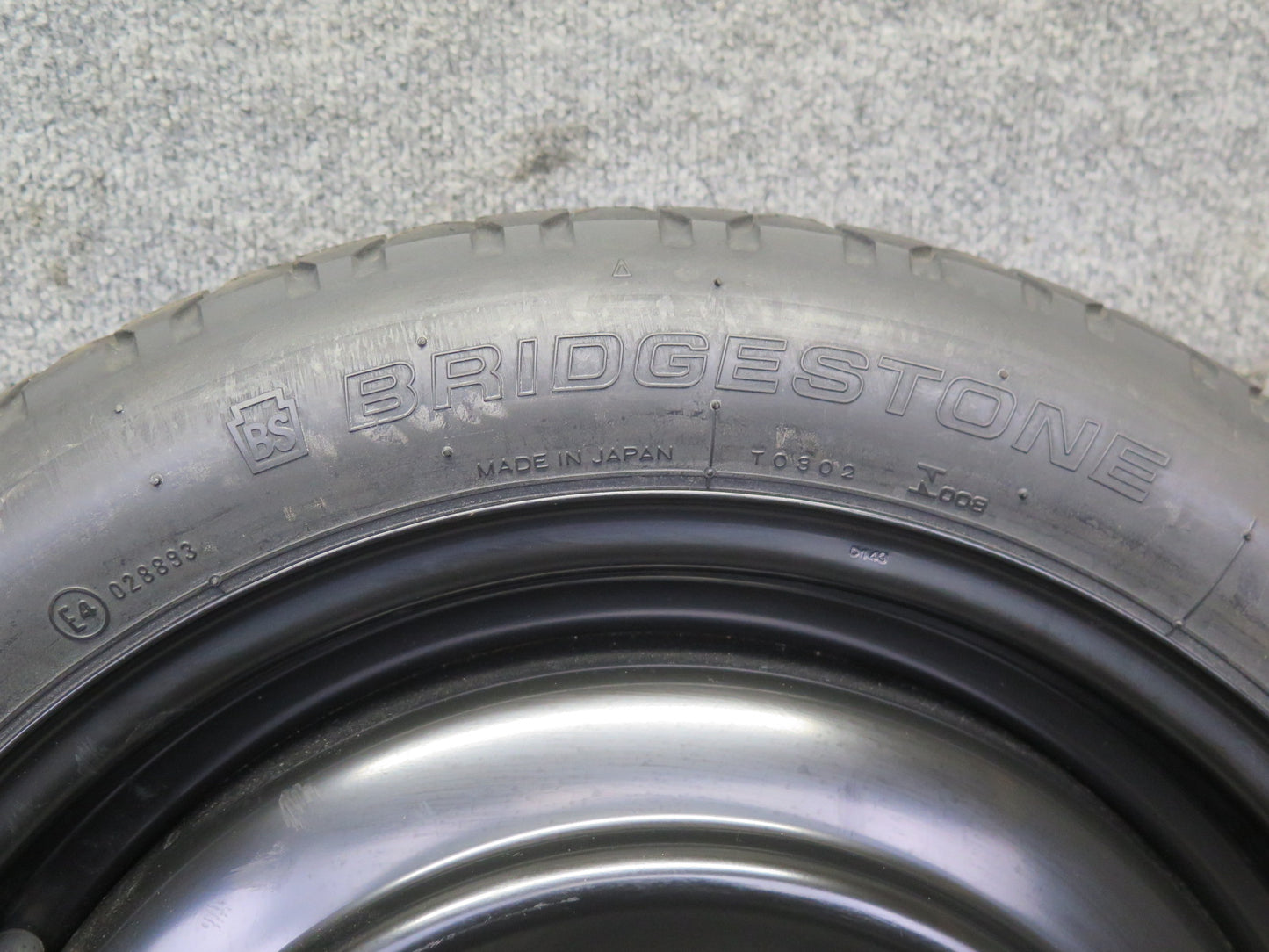 10-15 Lexus IS350 IS250 Convertible R17" Spare Tire Wheel 17x4J ET10 145/70 OEM