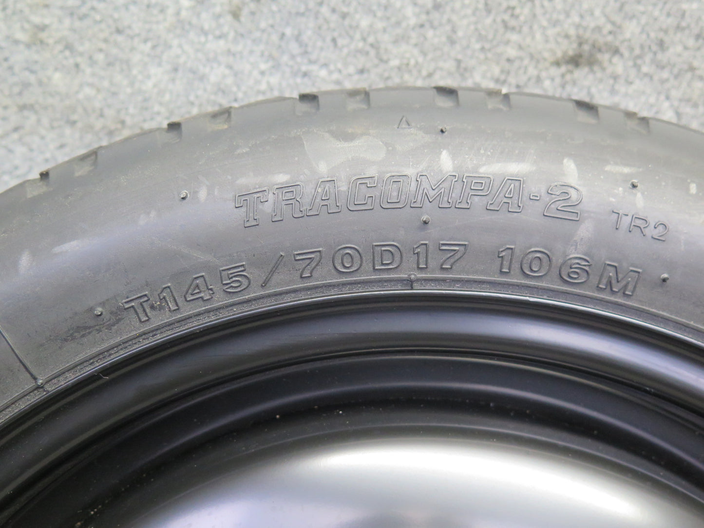 10-15 Lexus IS350 IS250 Convertible R17" Spare Tire Wheel 17x4J ET10 145/70 OEM