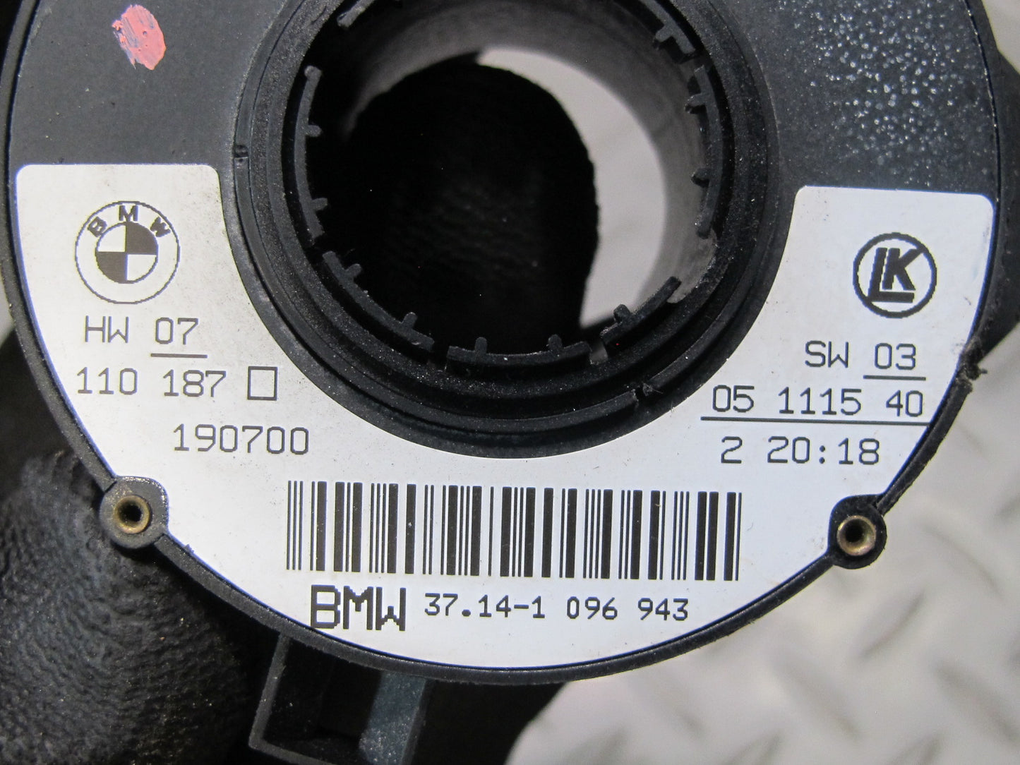 01-06 BMW E46 325Ci 330Ci Steering Column Angle Sensor 6760232 OEM