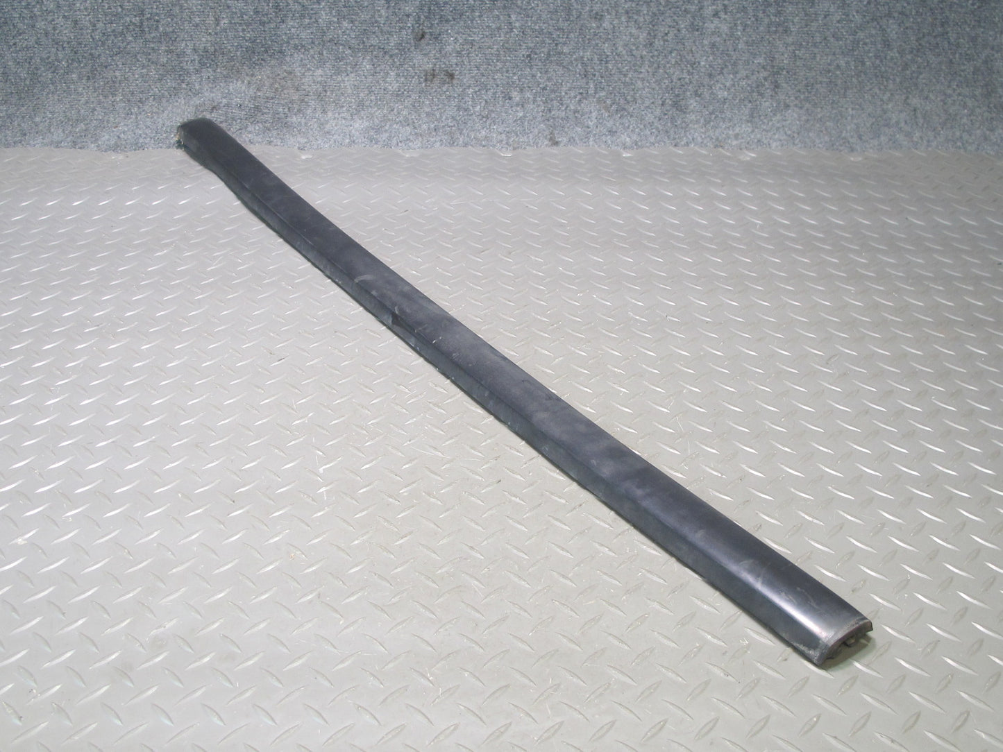 81-89 Mercedes R107 Set of 3 Rear Bumper Rubber Guard Strip OEM