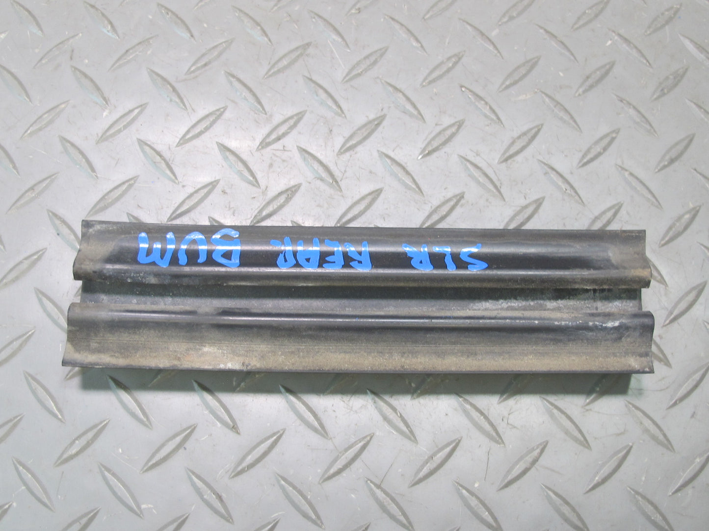 81-89 Mercedes R107 Set of 3 Rear Bumper Rubber Guard Strip OEM