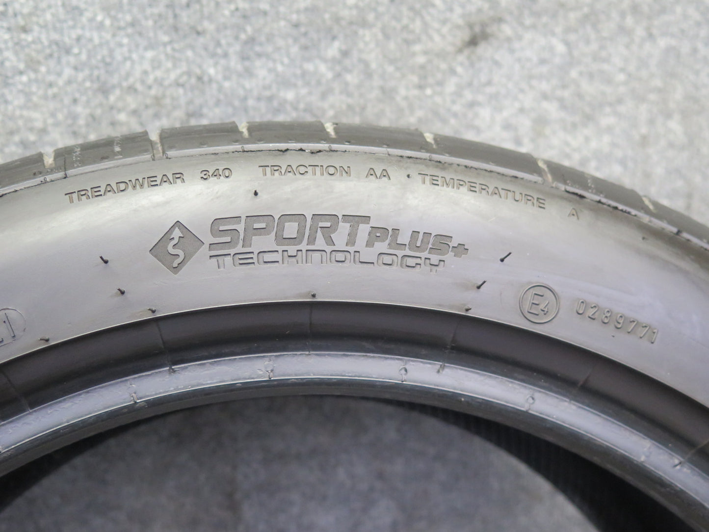 Continental Extremecontact Sport Summer Tire 205/50 R17 93W 2921 8/32 Tread