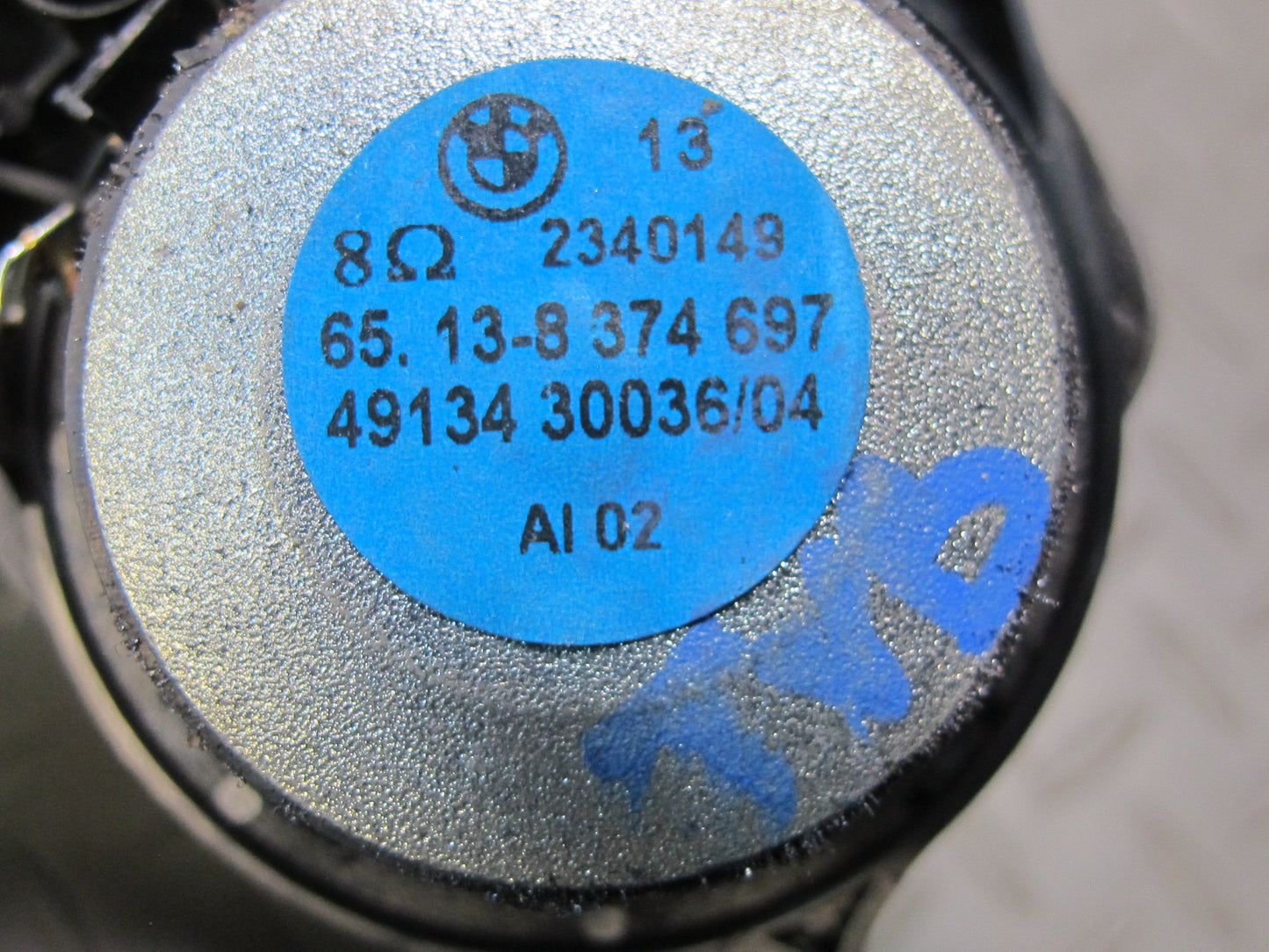 01-06 BMW E46 330Ci Set of 2 Front Left & Right Door Hi-fi Speaker OEM