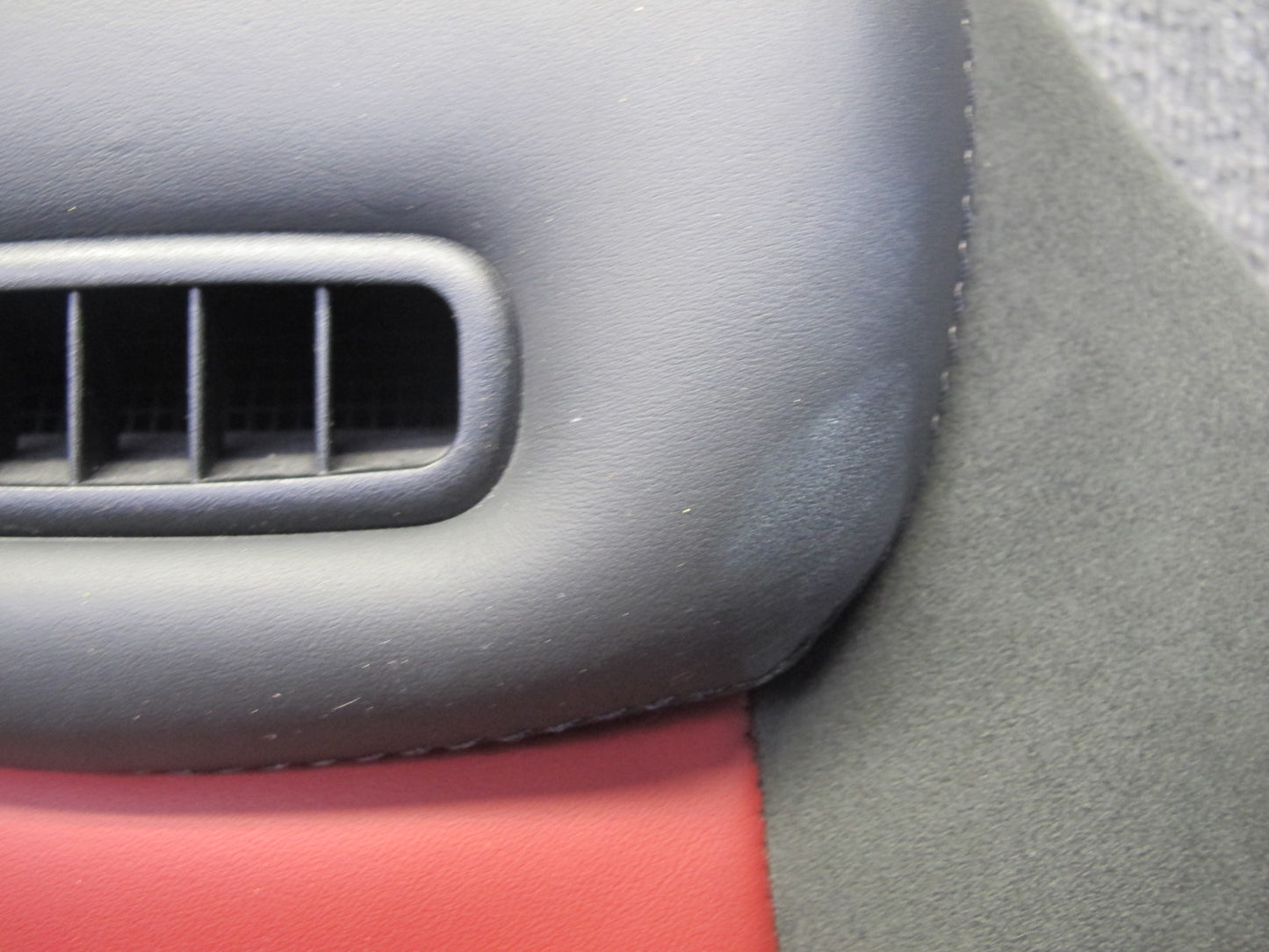 05-06 Mercedes R171 SLK55 AMG Front Right Leather Seat Upper Cushion RED 70k OEM