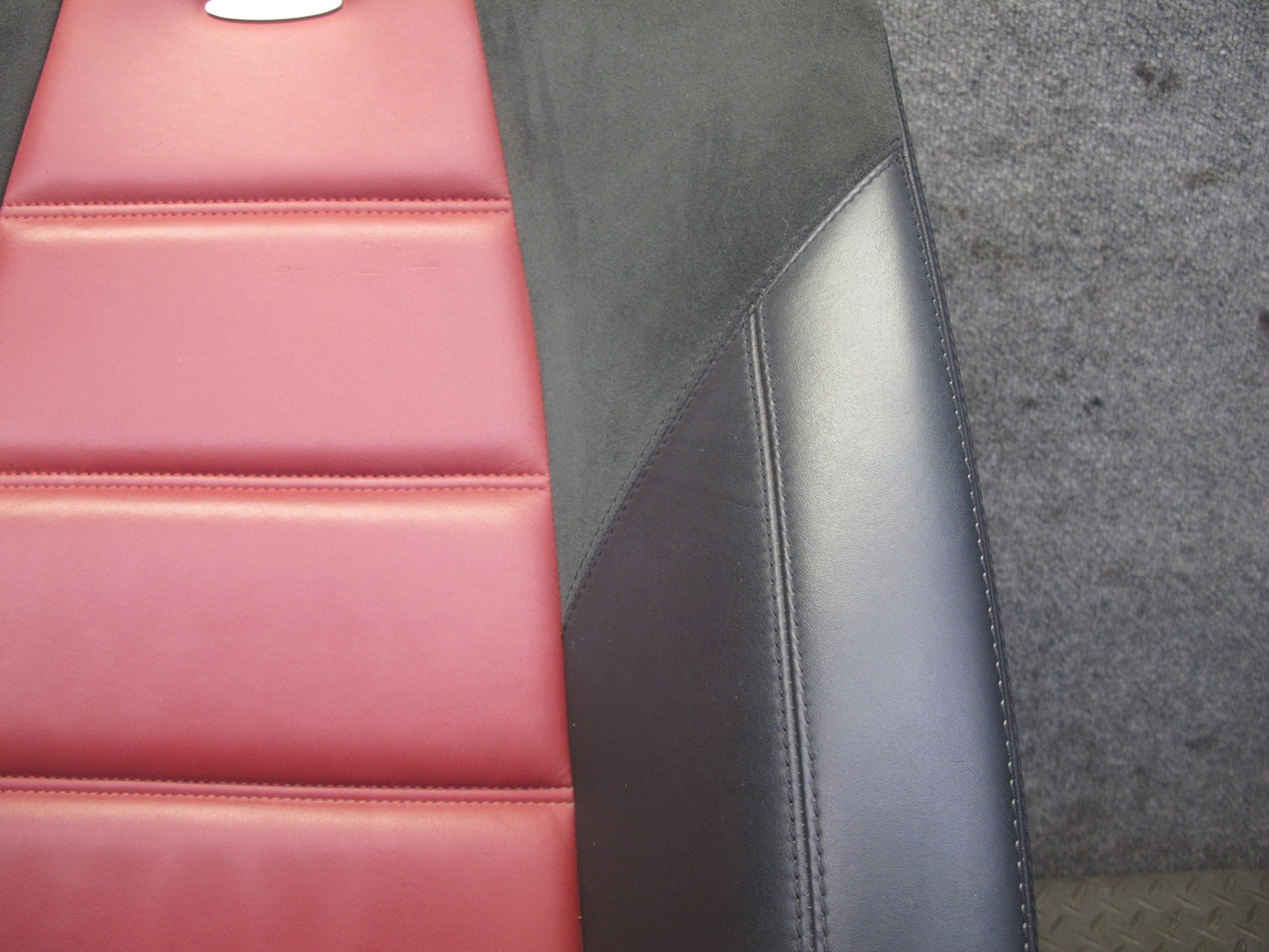 05-06 Mercedes R171 SLK55 AMG Front Right Leather Seat Upper Cushion RED 70k OEM