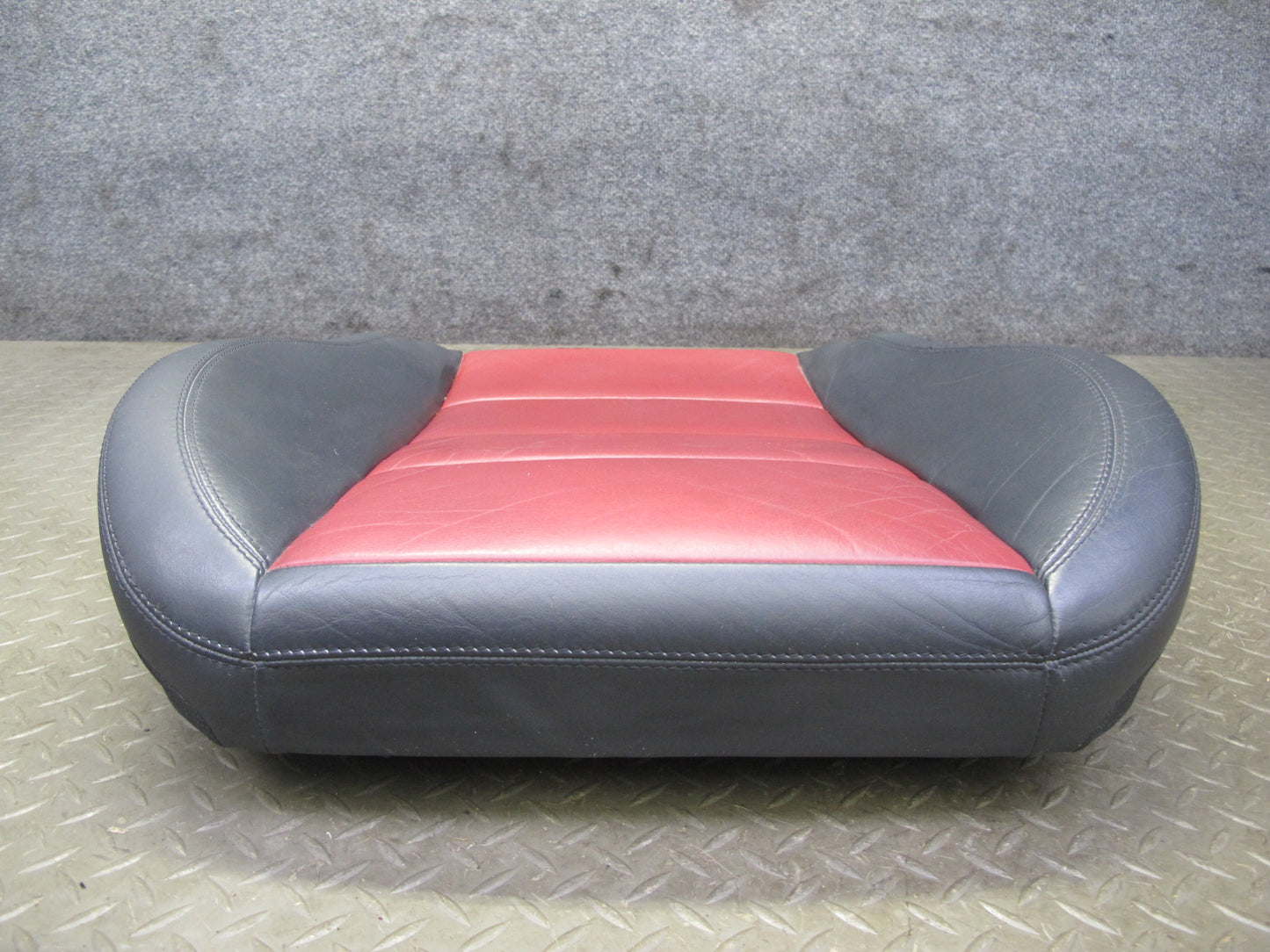 05-06 Mercedes R171 SLK55 AMG Front Left Leather Seat Lower Cushion RED OEM