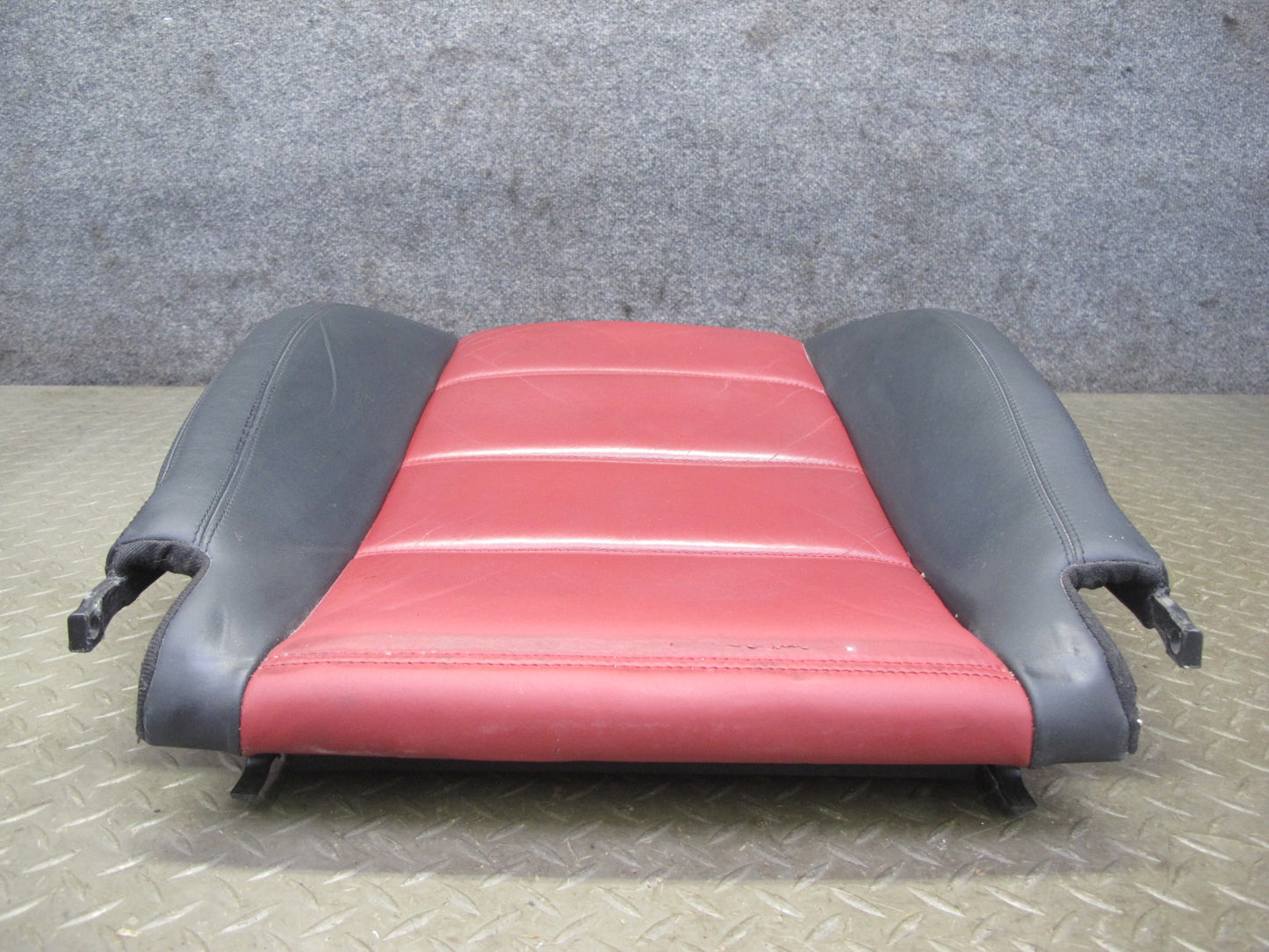 05-06 Mercedes R171 SLK55 AMG Front Left Leather Seat Lower Cushion RED OEM