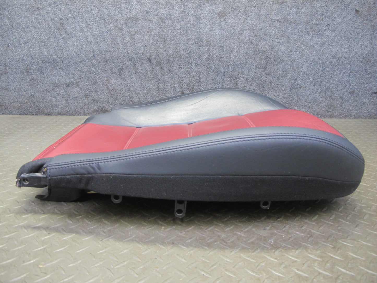 05-06 Mercedes R171 SLK55 AMG Front Left Leather Seat Lower Cushion RED OEM