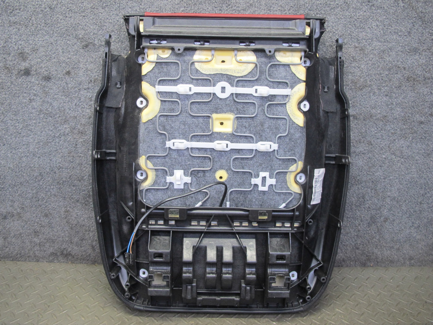 05-06 Mercedes R171 SLK55 AMG Front Left Leather Seat Lower Cushion RED OEM