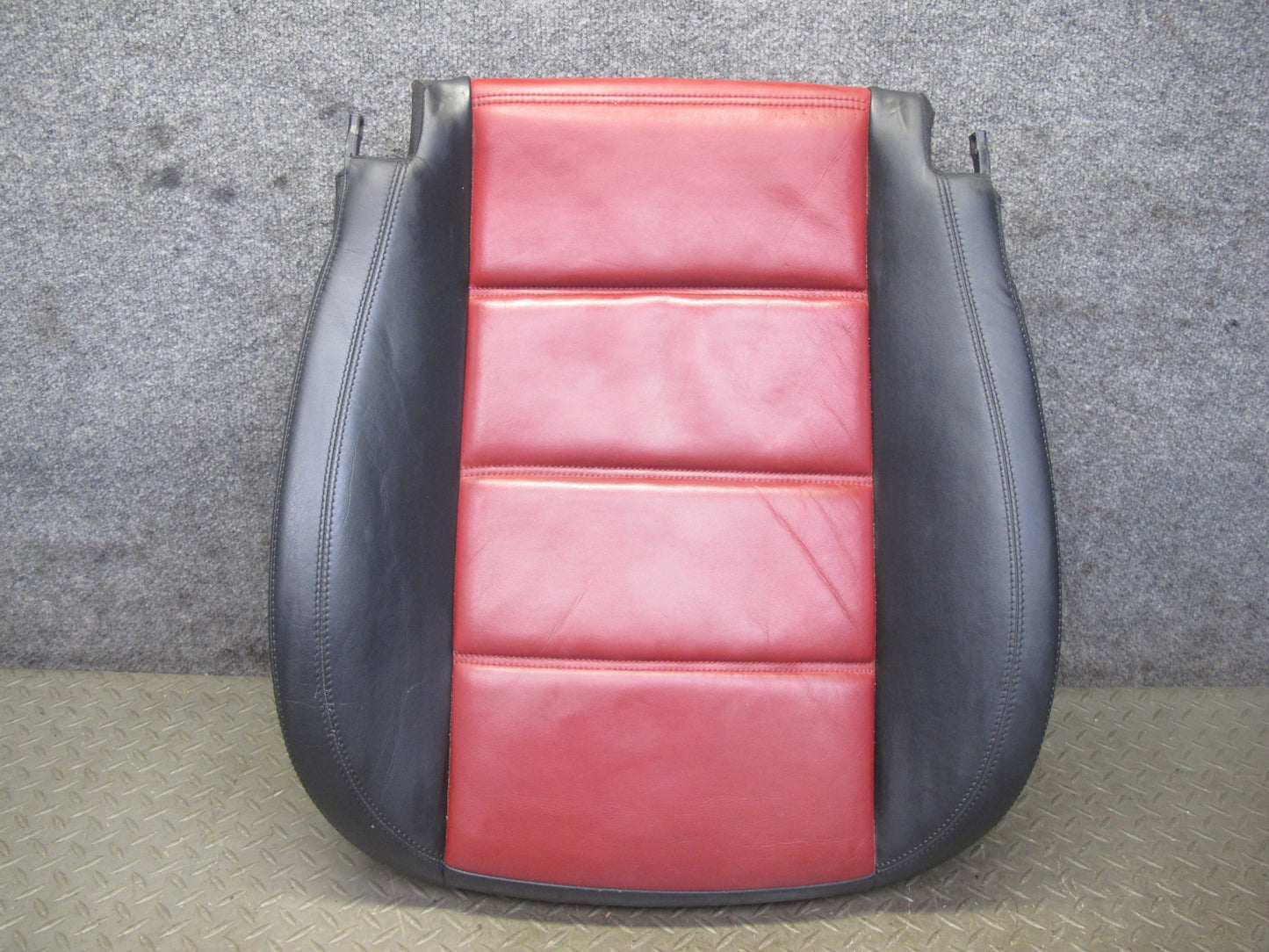 05-06 Mercedes R171 SLK55 AMG Front Right Leather Seat Lower Cushion RED OEM