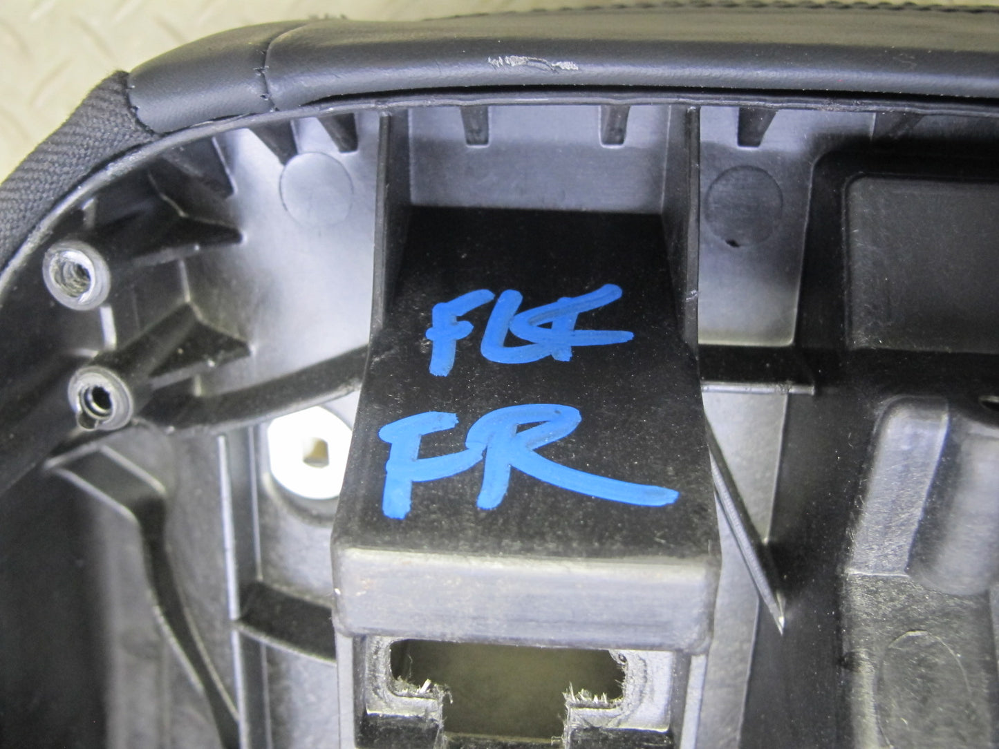 05-06 Mercedes R171 SLK55 AMG Front Right Leather Seat Lower Cushion RED OEM