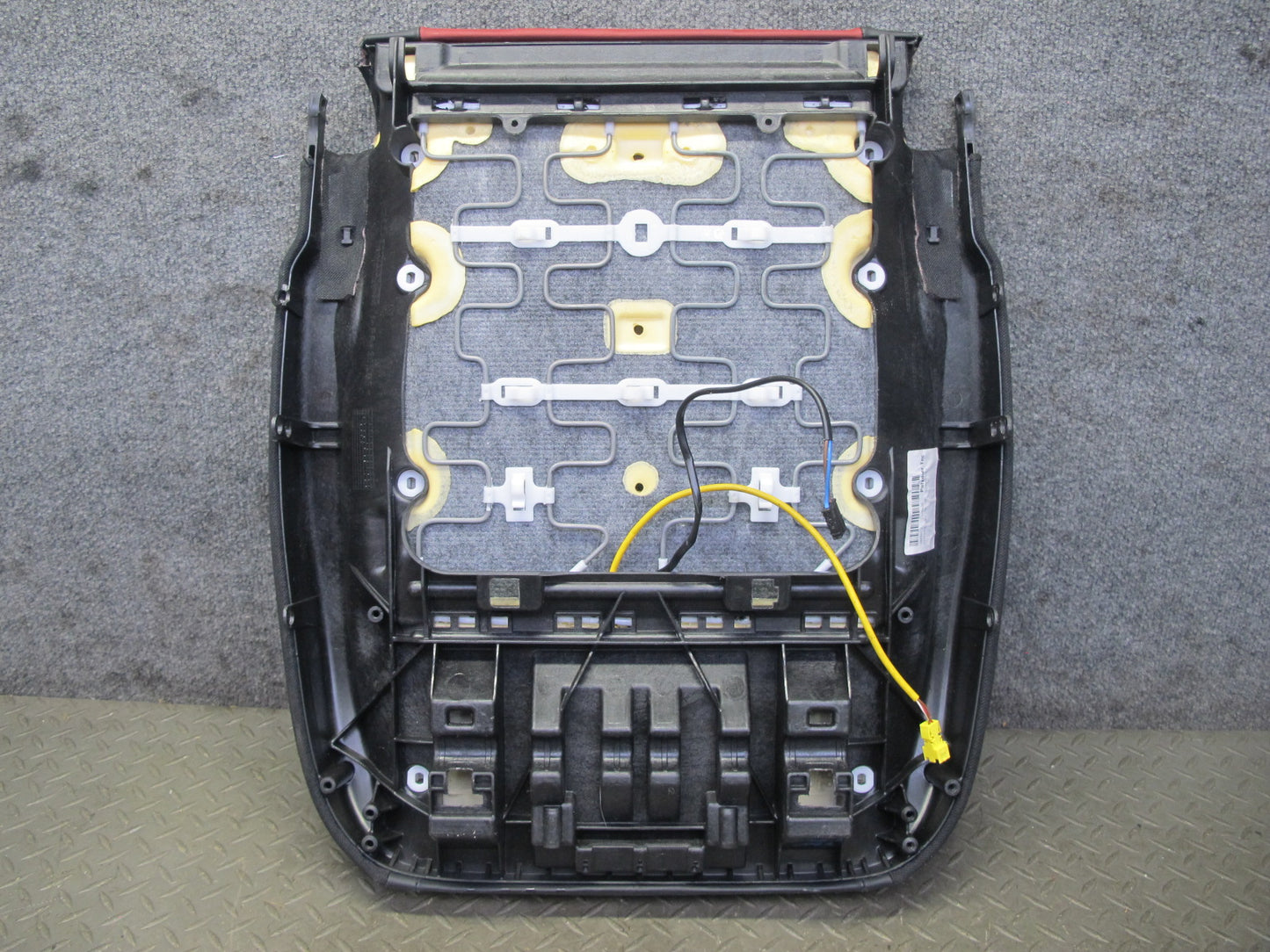 05-06 Mercedes R171 SLK55 AMG Front Right Leather Seat Lower Cushion RED OEM