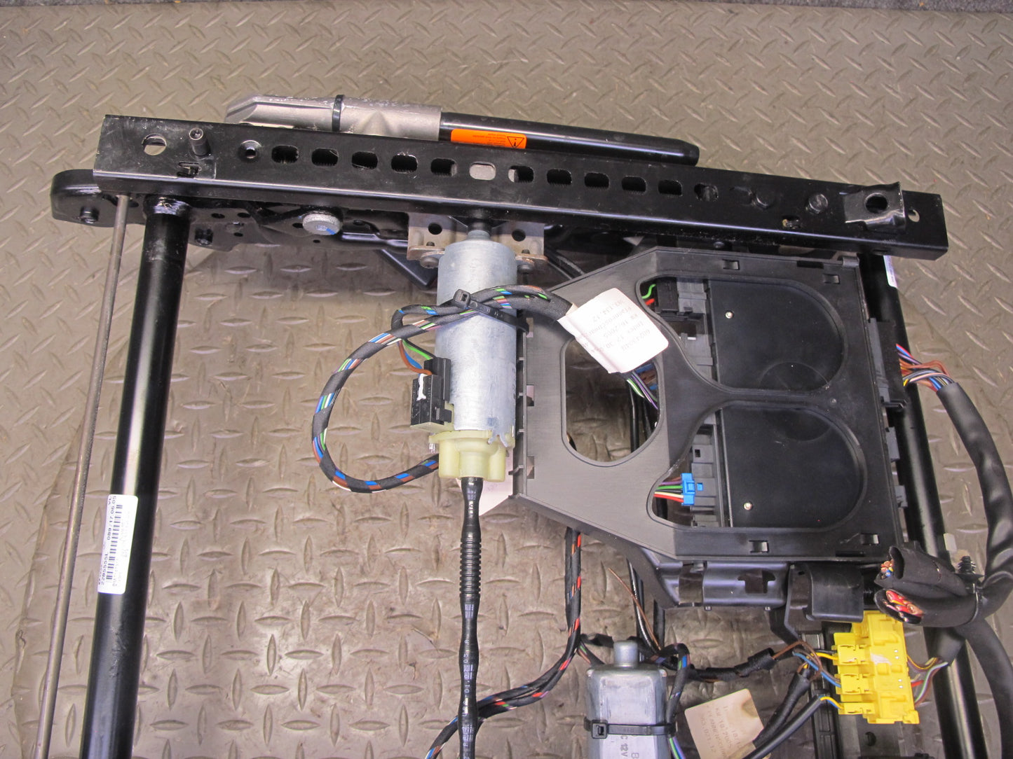 05-08 Mercedes R171 SLK55 AMG Front Left Seat Track w Motors & Module Assy OEM