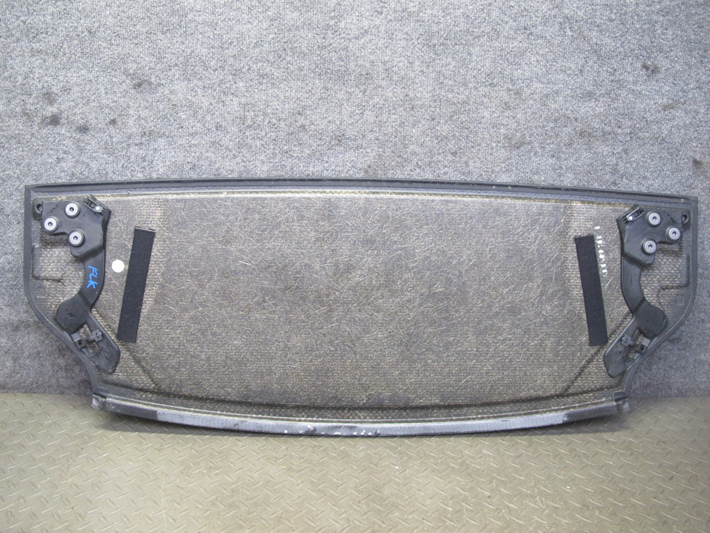 05-11 Mercedes R171 SLK55 AMG Convertible Rear Parcel Shelf Load Cover Black OEM