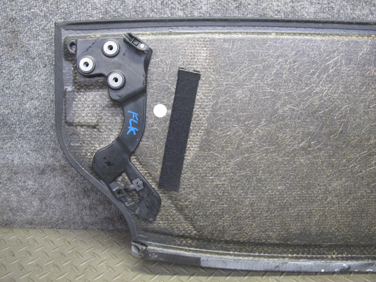 05-11 Mercedes R171 SLK55 AMG Convertible Rear Parcel Shelf Load Cover Black OEM