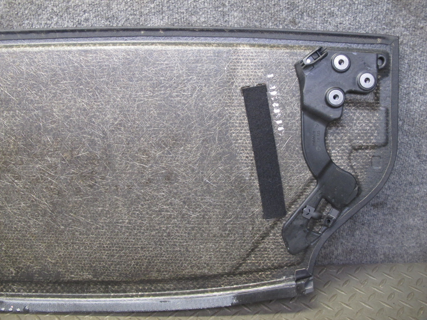 05-11 Mercedes R171 SLK55 AMG Convertible Rear Parcel Shelf Load Cover Black OEM