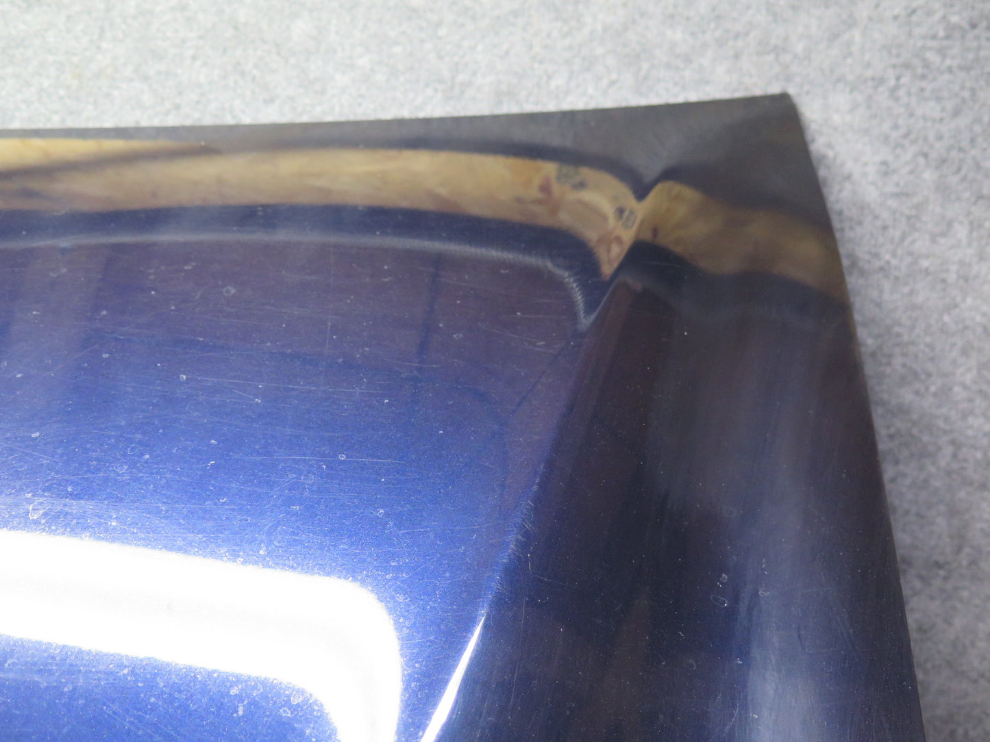 04-06 Lexus UCF30L LS430 Front Hood Bonnet Shell Panel Dark Blue Metallic OEM