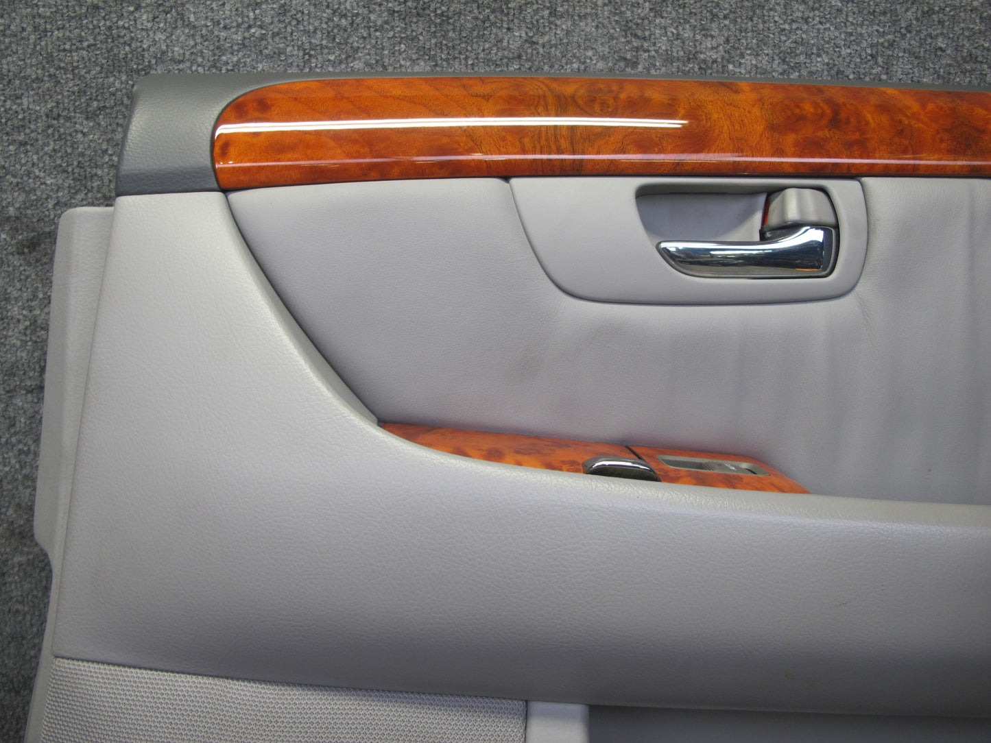 04-06 Lexus UCF30L LS430 Set of 2 Rear Door Interior Trim Cover Panel Ash OEM