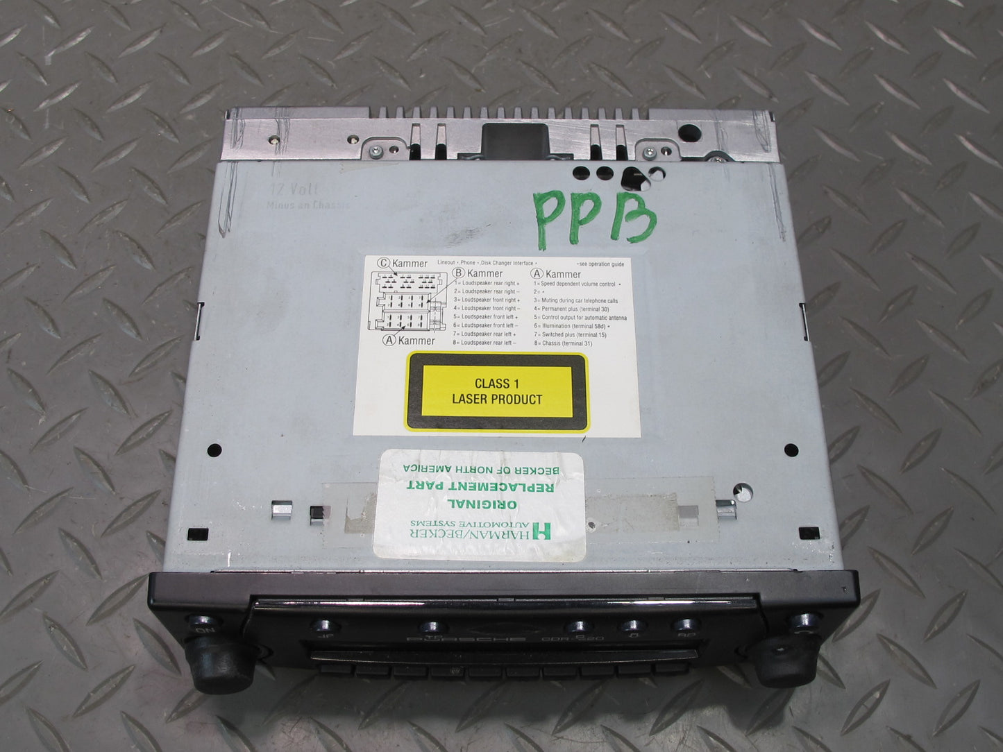 1999-2001 Porsche Boxster 986 CDR220 CD Disc Radio Audio Player Receiver