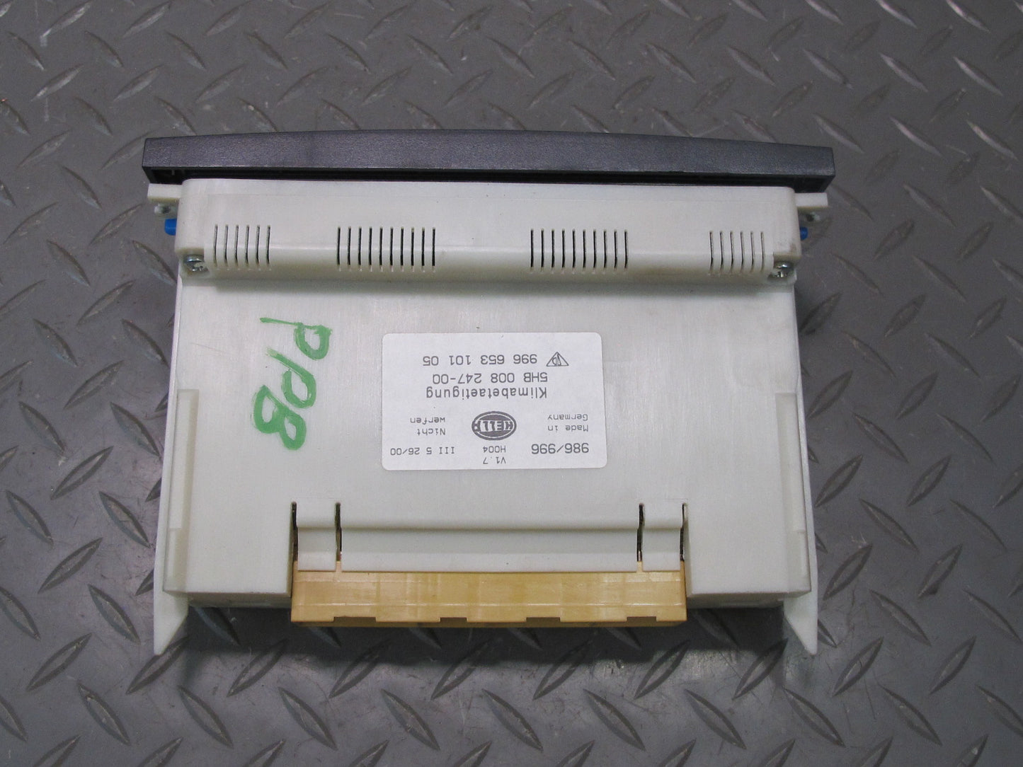 2001 Porsche Boxster 986 A/C Heater Temperature Climate Control Unit