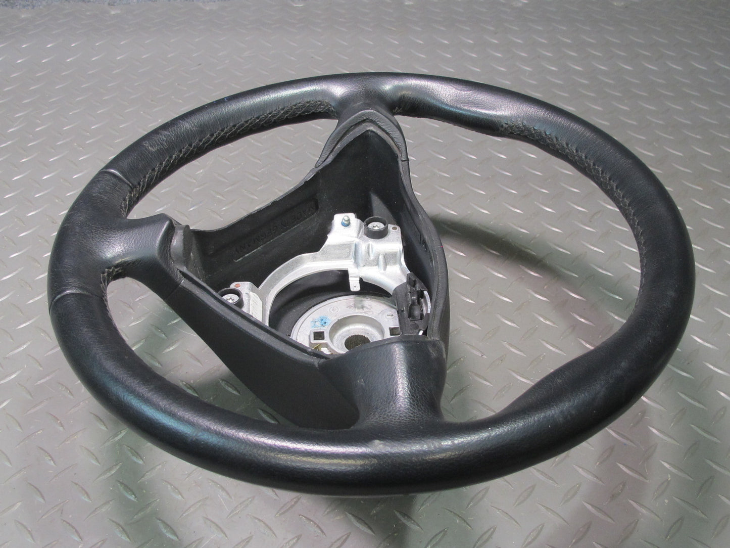 2000-2004 Porsche Boxster 986 M/T 3-SPOKE Driver Steering Leather Black